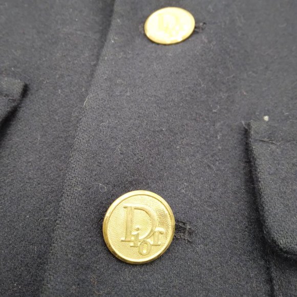 Dior Kids Navy Blazer with Gold Buttons - Picture 2 of 8